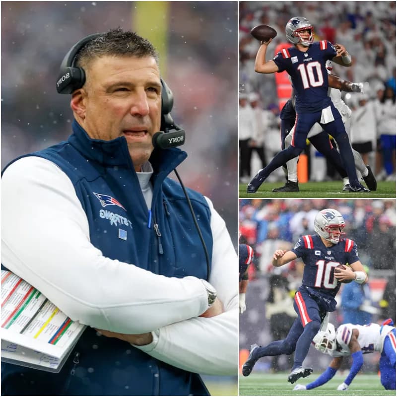 10 minutes ago: Mike Vrabel, head coach of the New England Patriots, broke his silence with a powerful statement defending quarterback Drake Maye following the 31–35 loss to the Buffalo Bills: Full story “What’s happening to Drake Maye is a crime against football — a blatant betrayal of all the values this sport stands for. How can anyone be this cruel? Criticizing a young man who leads this team with all his heart, who goes out every week, plays through adversity, gives everything he has, never asks for praise, and never points fingers — he simply fights for New England. To me, Drake Maye is one of the most dedicated and selfless players this league has ever seen — and instead of doubting his worth every time the team struggles, people should stand behind him, support him, and back him up.” — Mike Vrabel