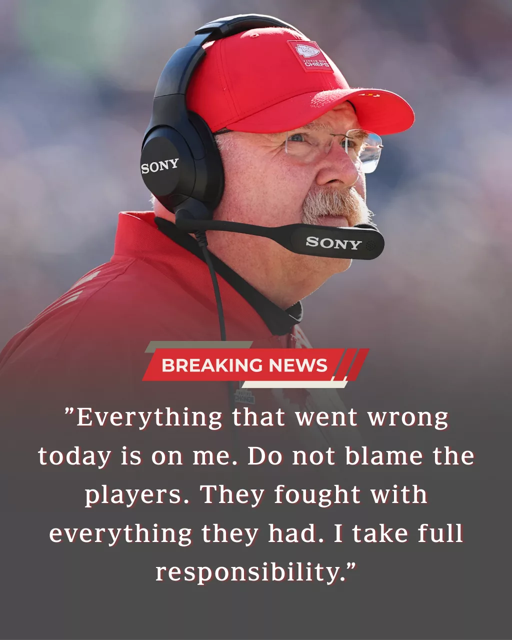 THE END OF AN ERA – BUT THE CAPTAIN’S CHARACTER IS ETERNAL As the final whistle blew against the Tennessee Titans, we were forced to face a heartbreaking reality: For the first time since 2014, the Kansas City Chiefs have been eliminated from Postseason contention.