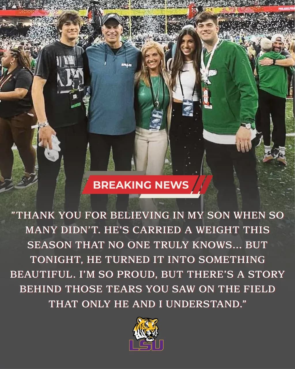 The Heart Behind the "Nuss Bus": Christi Hebert Reveals the Emotional Secret Fueling Garrett Nussmeier’s LSU Journey