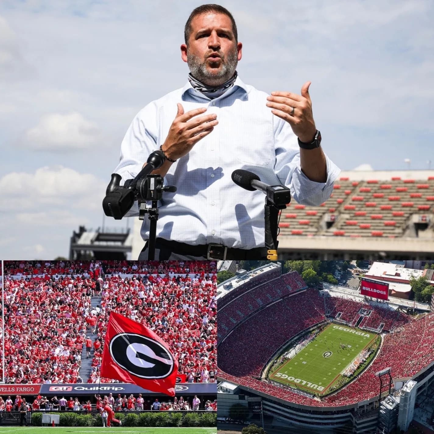 GOOD NEWS: Georgia Bulldogs Athletic Director Josh Brooks has announced a $5 ticket day at Sanford Stadium, giving thousands of low-income families the chance to see the Georgia Bulldogs play live for the first time in their matchup against the Ole Miss. Fans are calling it the most generous gesture in the team’s history!