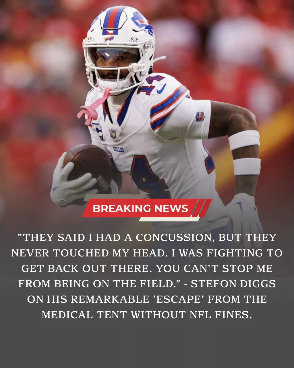 BREAKING: The New England Patriots are minutes away from their Week 17 kickoff against the New York Jets with a chance to seize the AFC’s No. 1 seed. While they entered the weekend tied with the Denver Broncos, the Patriots received a massive boost yesterday as star WR Stefon Diggs officially avoided NFL punishment for his "medical tent escape" during last week's win over Baltimore.