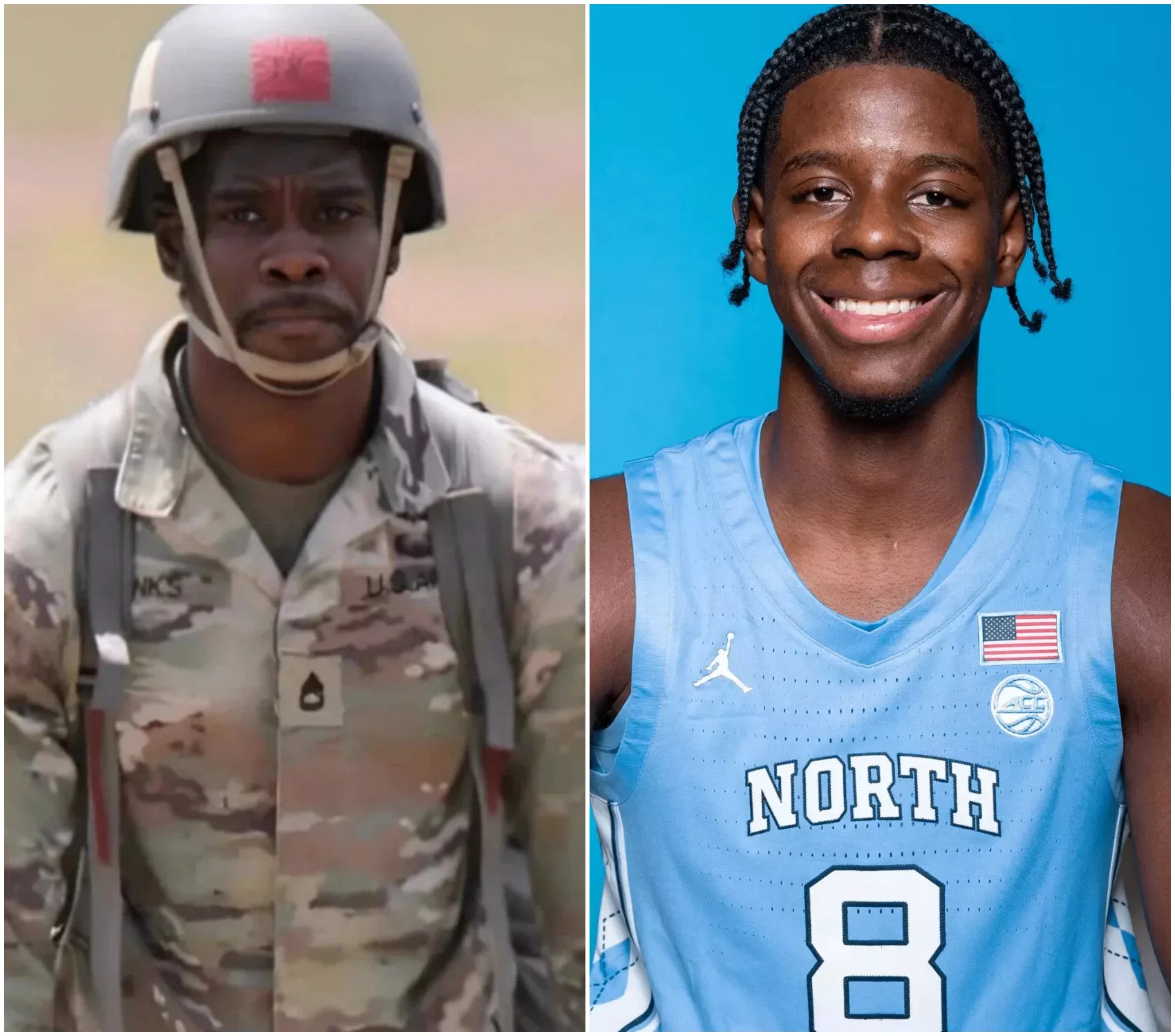 A Moment Beyond the Game: Caleb Wilson Honors American Soldiers at North Carolina Tar Heels Practice