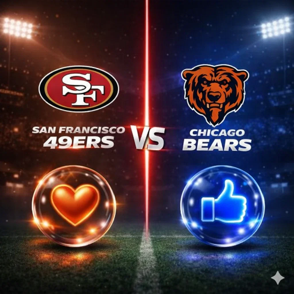 🚨 BREAKING SCHEDULE ALERT: FOX has officially flexed the San Francisco 49ers–Chicago Bears showdown into a prime-time national spotlight! 🔥 On enemy ground at Levi’s Stadium, the Chicago Bears step straight into the center of America’s football universe to face the San Francisco 49ers — playoff implications looming, every snap carrying postseason weight. 49ers fans, this is your moment — rise, roar, and let the entire nation see exactly what San Francisco football is made of. 🔴🟡🏈🔥