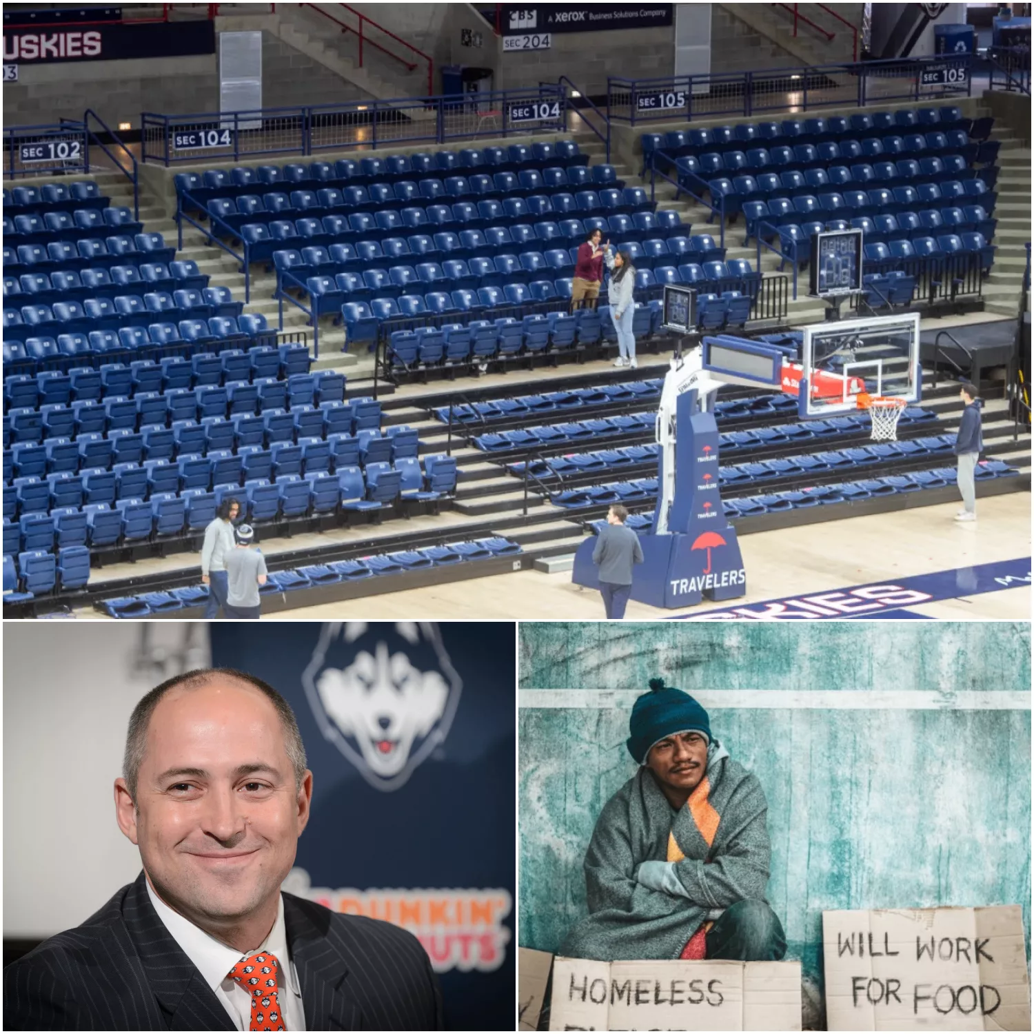 ❤️ WHAT REALLY HAPPENS INSIDE GAMPEL PAVILION AFTER THE FINAL BUZZER A Quiet UConn Basketball Initiative Led by David Benedict Is Changing Lives One Night at a Time