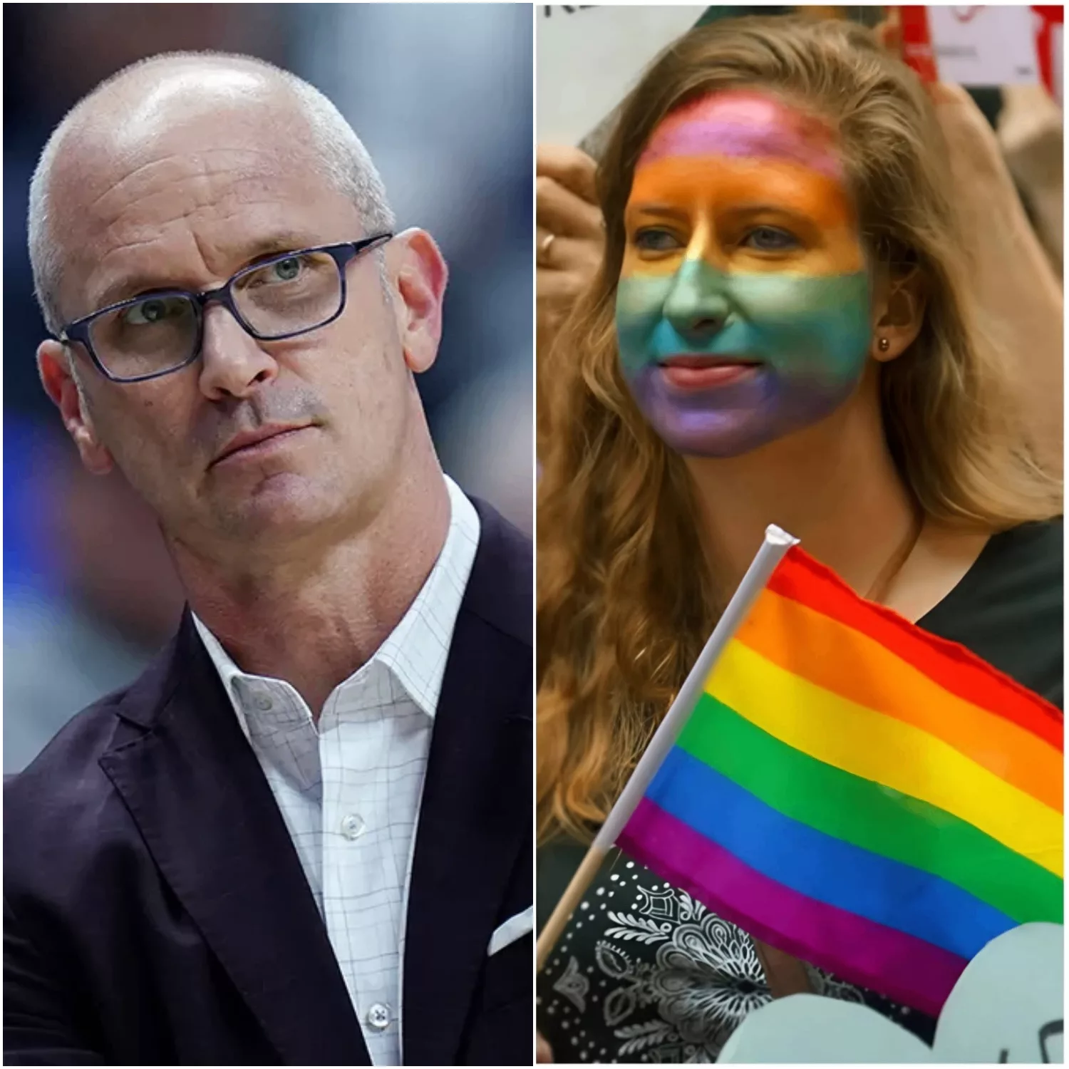 OFFICIAL ANNOUNCEMENT: UCONN’S DAN HURLEY DECLINES PRIDE JACKET, IGNITES COLLEGE BASKETBALL "WOKE" CONTROVERSY WITH STUNNING ACTION