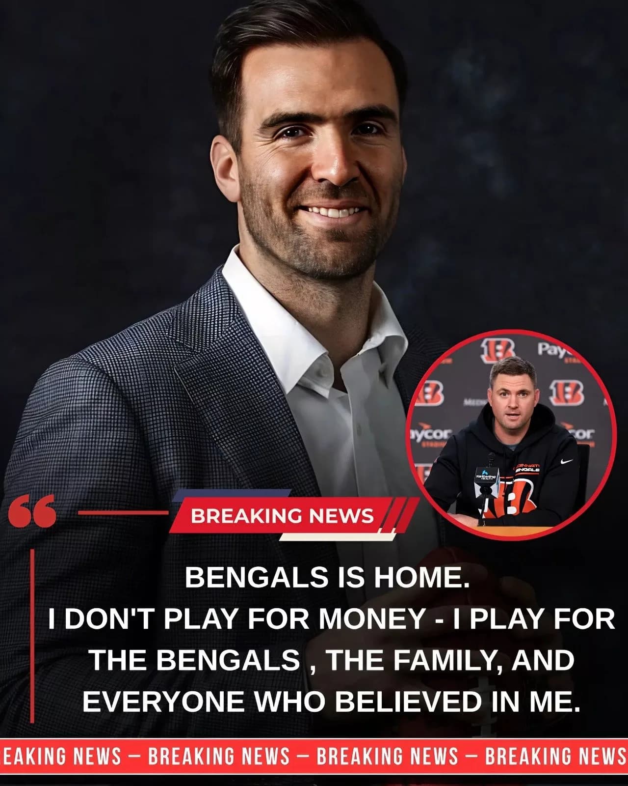 🔥 BREAKING: Joe Flacco Says He’d Turn Down Leverage to Stay in Cincinnati — Then Zac Taylor’s Response Shocked the Bengals