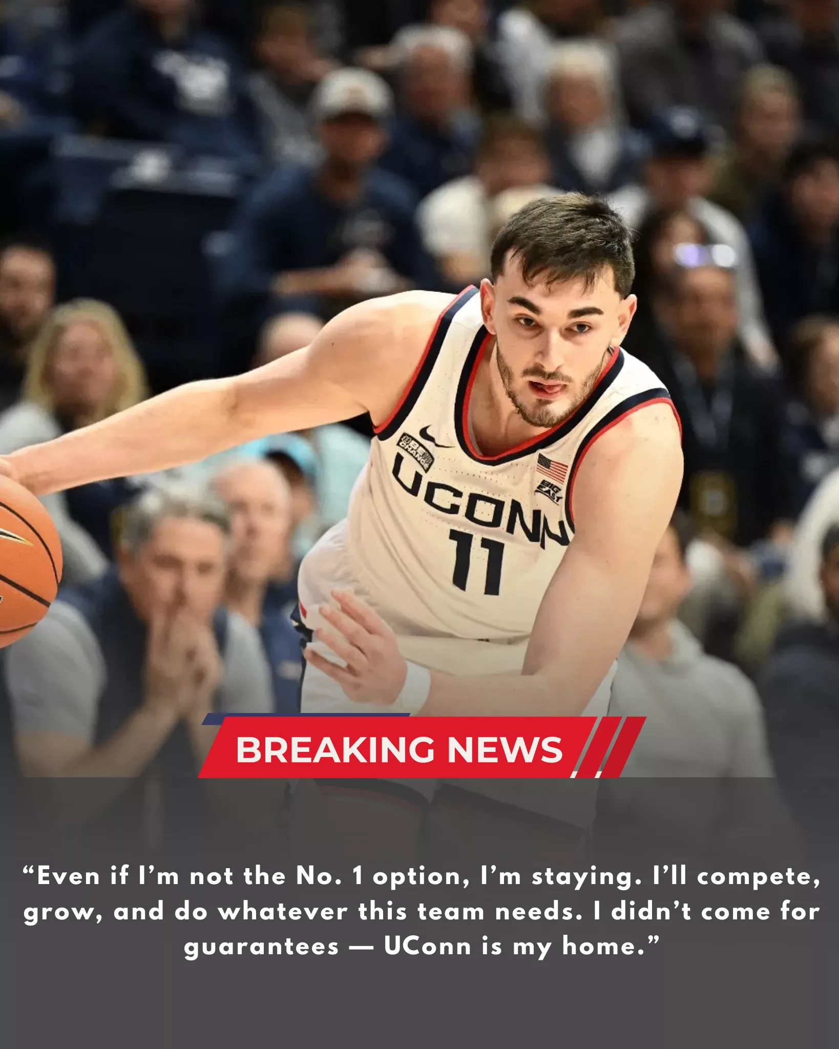 🔥 Commitment Over Comfort: Alex Karaban’s Decision That Reaffirmed UConn’s Culture