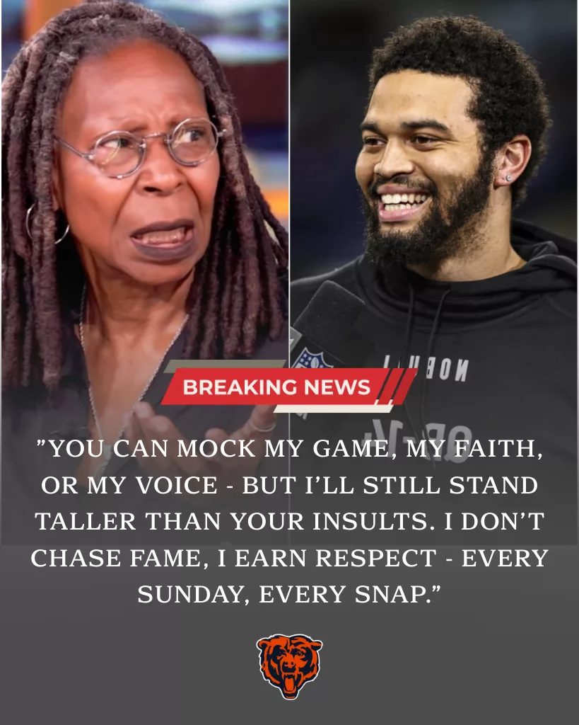 SHOCKING LIVE TV MOMENT: Caleb Williams Silences Whoopi Goldberg with a Response for the Ages