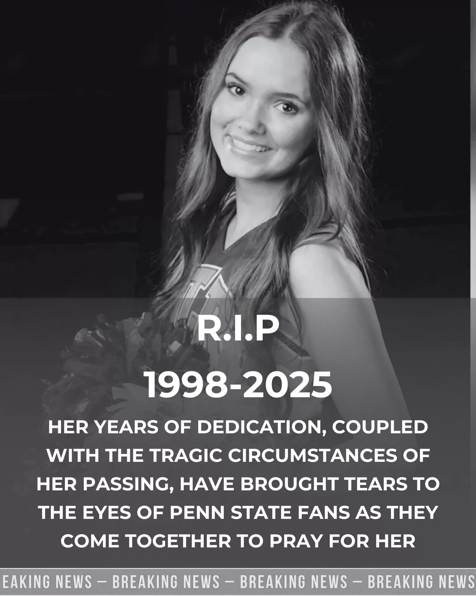 💔 A longtime Penn State Football cheerleader who proudly served the Nittany Lions community for many years has tragically passed away at the age of 27 following a heartbreaking family dispute, leaving behind a 3-year-old child.
