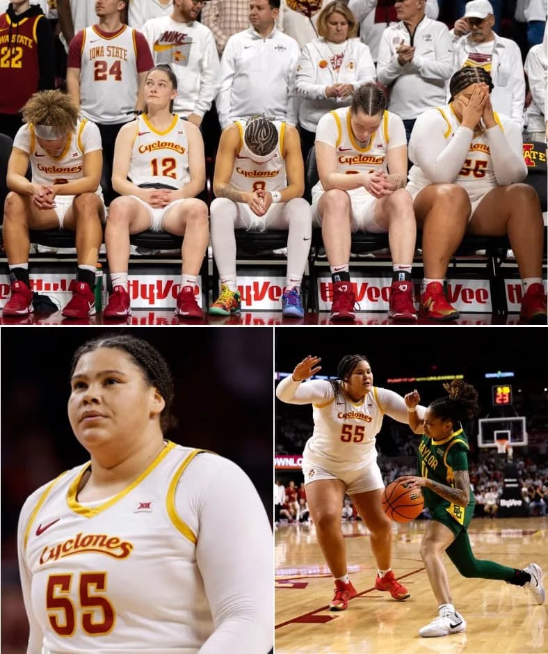 💫 BREAKING NEWS: After the heartbreaking 70–72 loss by the Iowa State Cyclones to the Baylor Bears — a gut-wrenching, emotional defeat that left a lasting impact inside the organization — center Audi Crooks stepped in front of the cameras and delivered one of the most powerful postgame messages of his still-young career. This was not just a loss. It was a moment of reckoning.