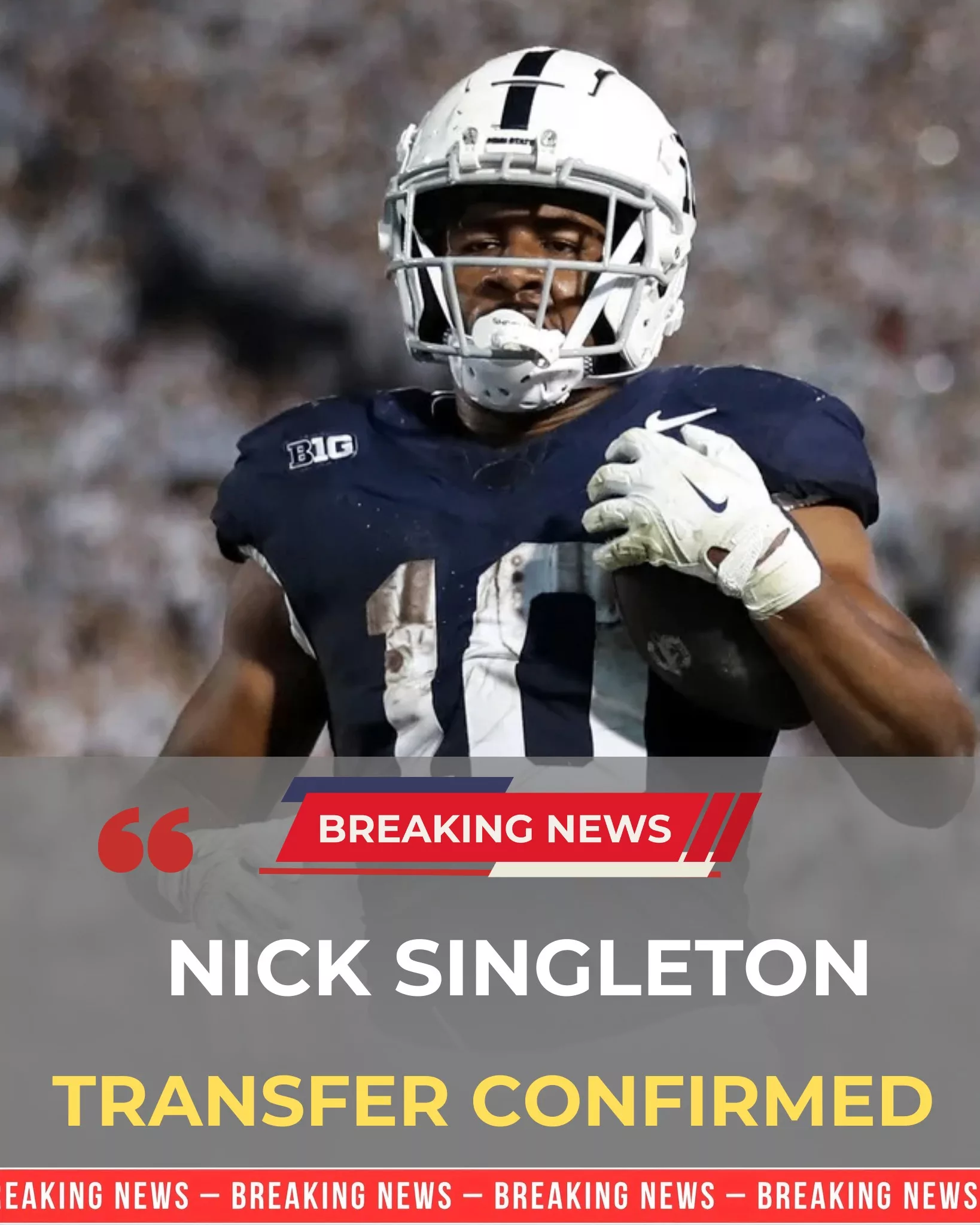 BREAKING NEWS: Penn State Nittany Lions lock in Nick Singleton’s future with just 5 words — and send a clear message heading into the 2026 NCAA season