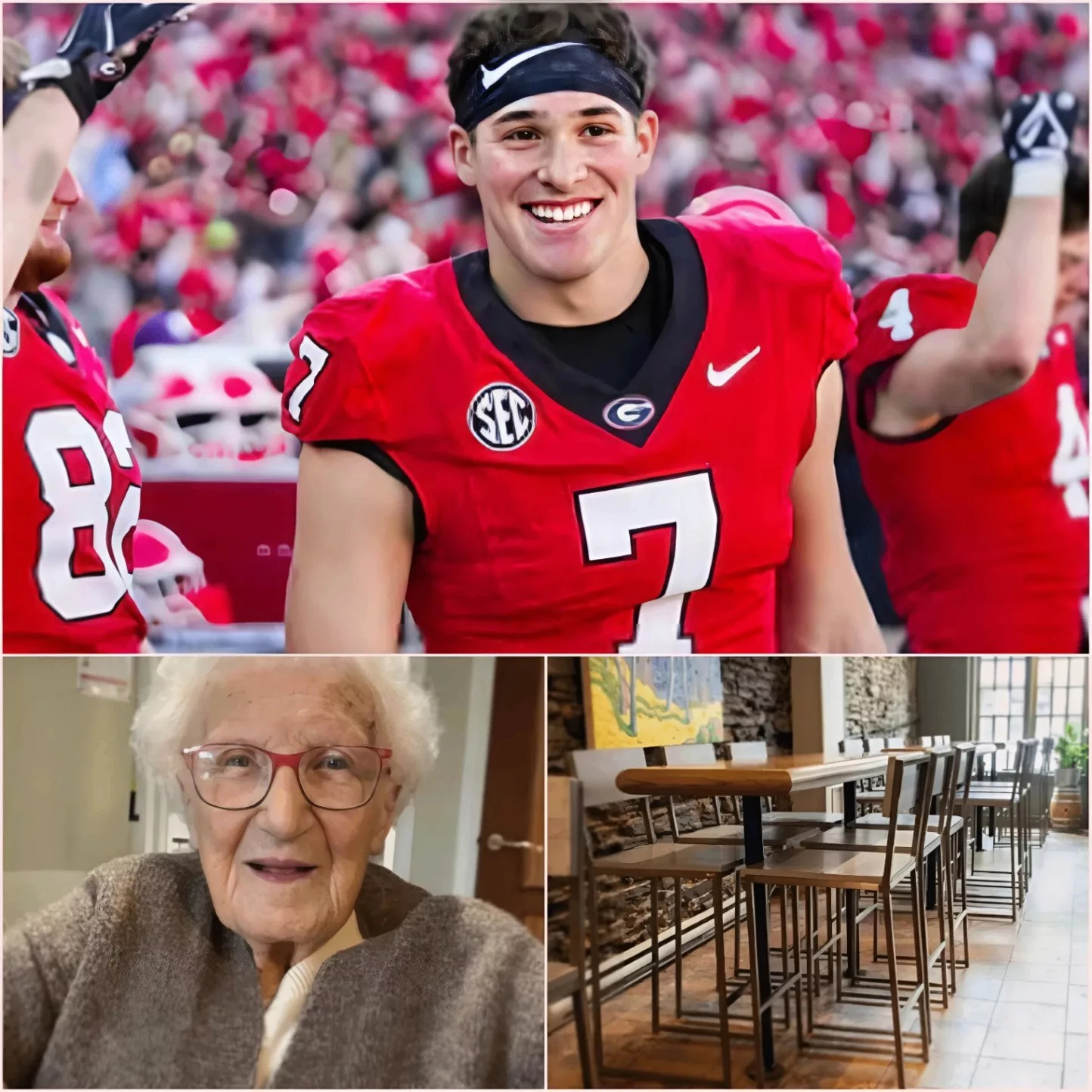 BREAKING NEWS: Georgia Bulldogs' Lawson Luckie has quietly bought back the small diner where he used to eat as a Bulldogs player – and now, it serves free meals to 120 homeless people every day. In the early years of his career, when finances were tight and the future uncertain, Lawson Luckie often ate at Elena's Diner, run by a kind woman who let him run up a nearly two-year credit card without ever pressuring him to pay. The following year, Lawson Luckie found Elena, learned the diner was closing, and quietly bought it. Instead of reopening it as a regular restaurant, he invited Elena back into the kitchen – this time to cook with a new purpose: providing free meals to those in need…