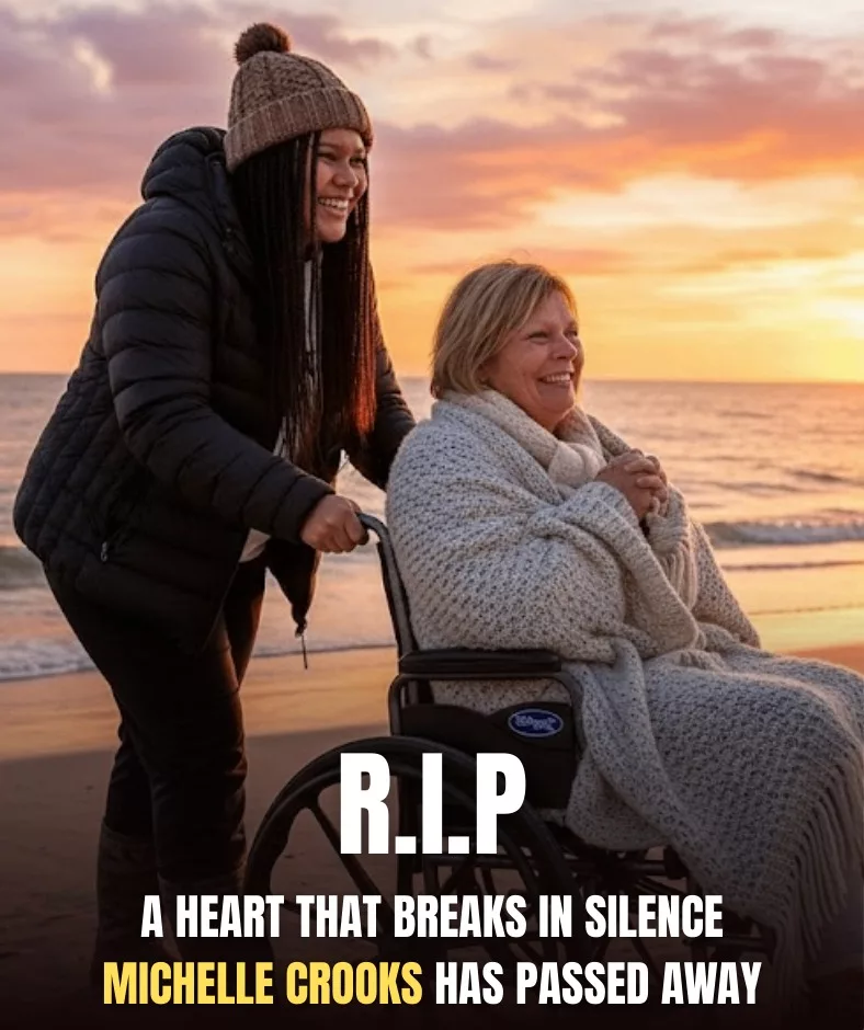 The Final Sunset for Her Mother: Audi Crooks Canceled Everything Just to Hold Michelle Crooks’s Hand One Last Time — She Passed Away in Her Daughter’s Arms.