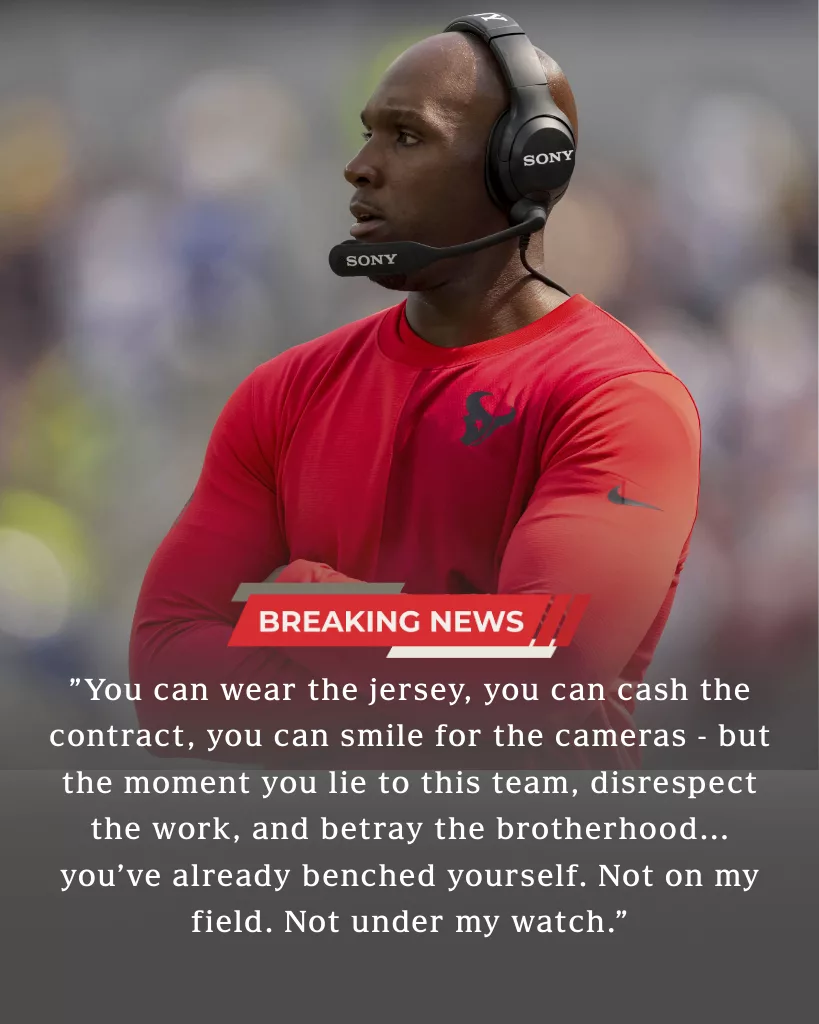 Houston Texans Head Coach DeMeco Ryans Suspends Three Players After Shocking Practice Absence Incident