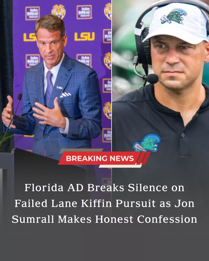 Florida AD Breaks Silence on Failed Lane Kiffin Pursuit as Jon Sumrall Makes Honest Confession