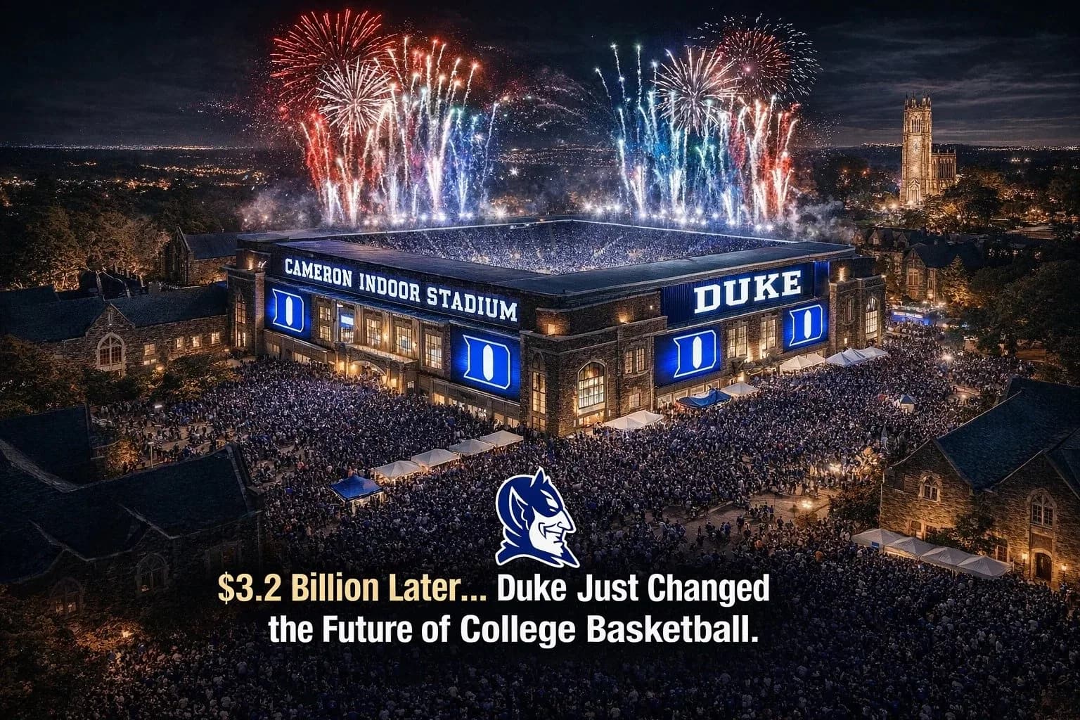 🚨 BREAKING: Duke Blue Devils Basketball Unveil $3.2 Billion Cameron Indoor Stadium Transformation