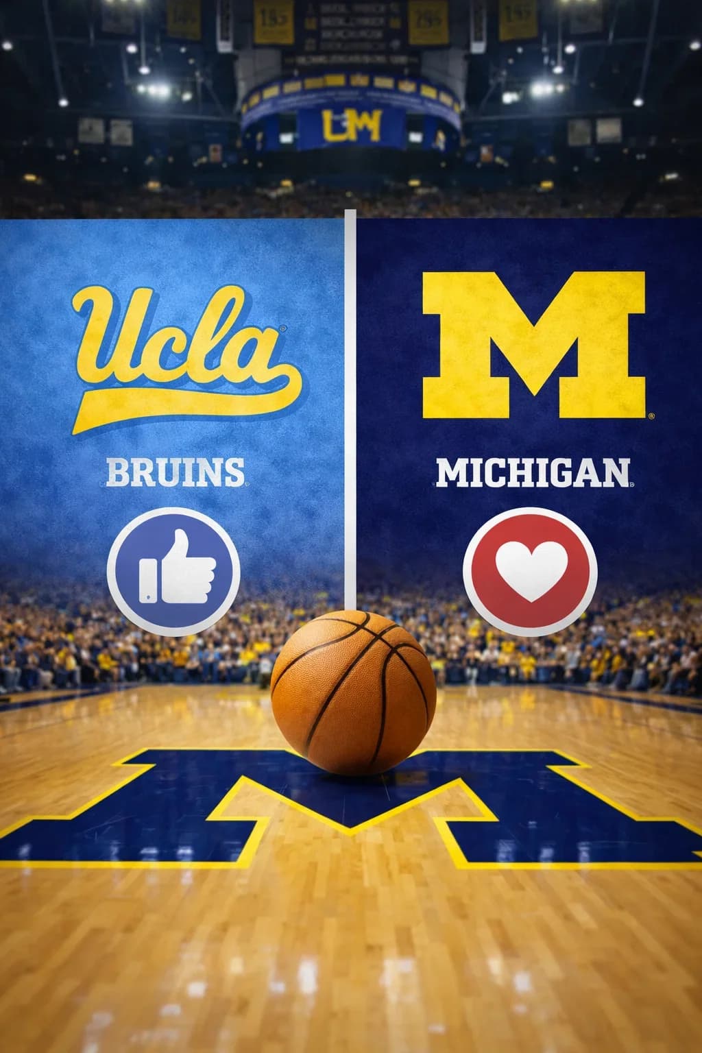 Michigan vs. UCLA Moved to Prime Time: Saturday Showdown Just Became Must-See College Basketball
