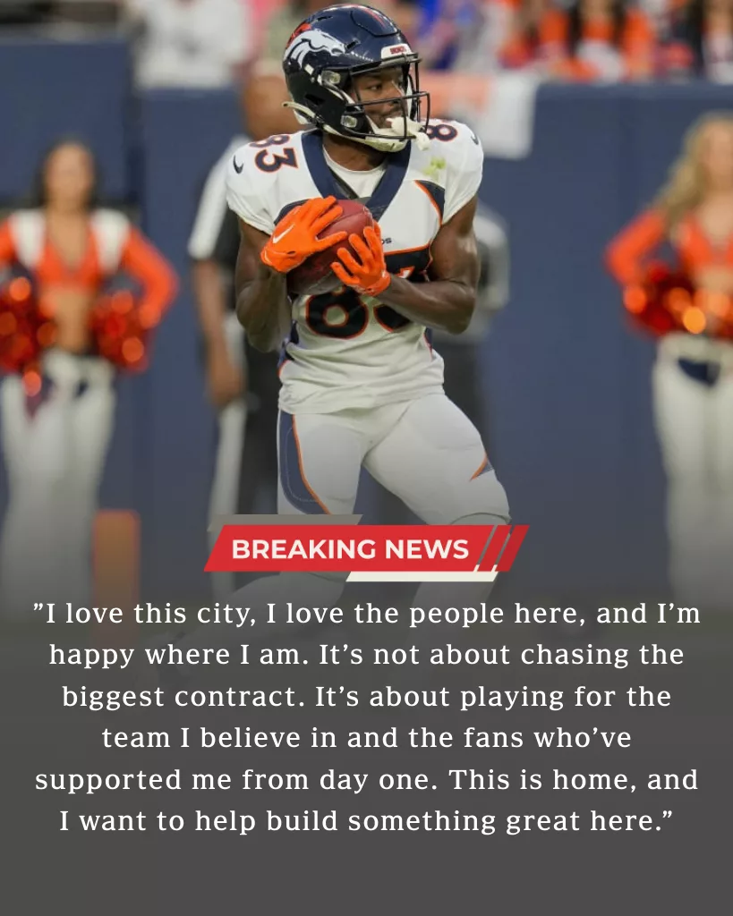Marvin Mims Jr. Stays Loyal to Denver Broncos, Choosing Commitment Over Bigger Contracts in Free Agency Era