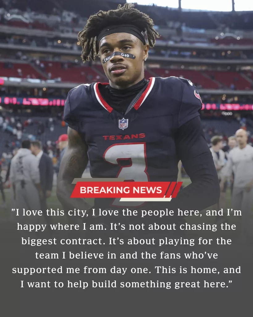 Tank Dell Stays Loyal to the Houston Texans, Choosing Commitment Over Bigger Contracts in Free Agency Era