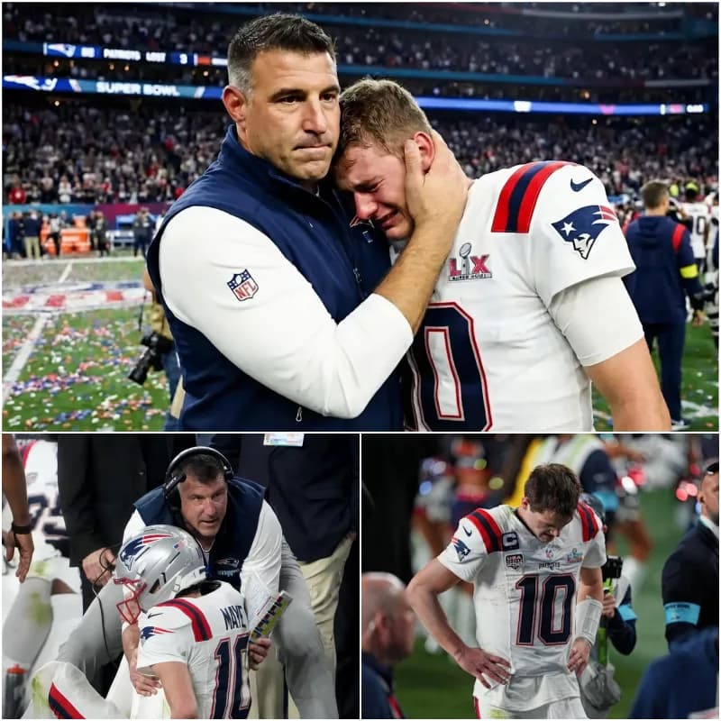 “He Is Only 23 Years Old”: Mike Vrabel’s Emotional Defense of Drake Maye After Super Bowl Loss