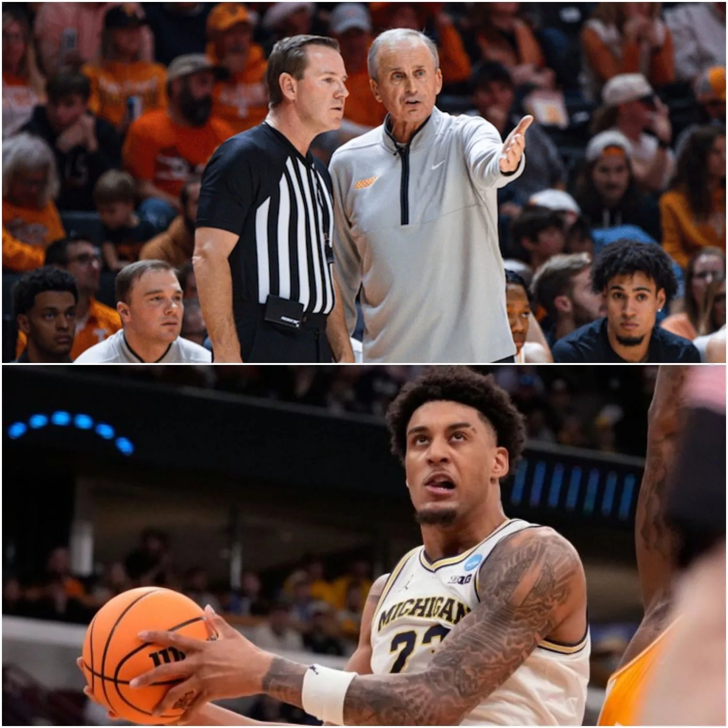 “WE ARE PROUD OF OUR LOSS”: Rick Barnes Blasts Michigan “Mercenaries” After Blowout—Then Yaxel Lendeborg Ends Him With 7 Words