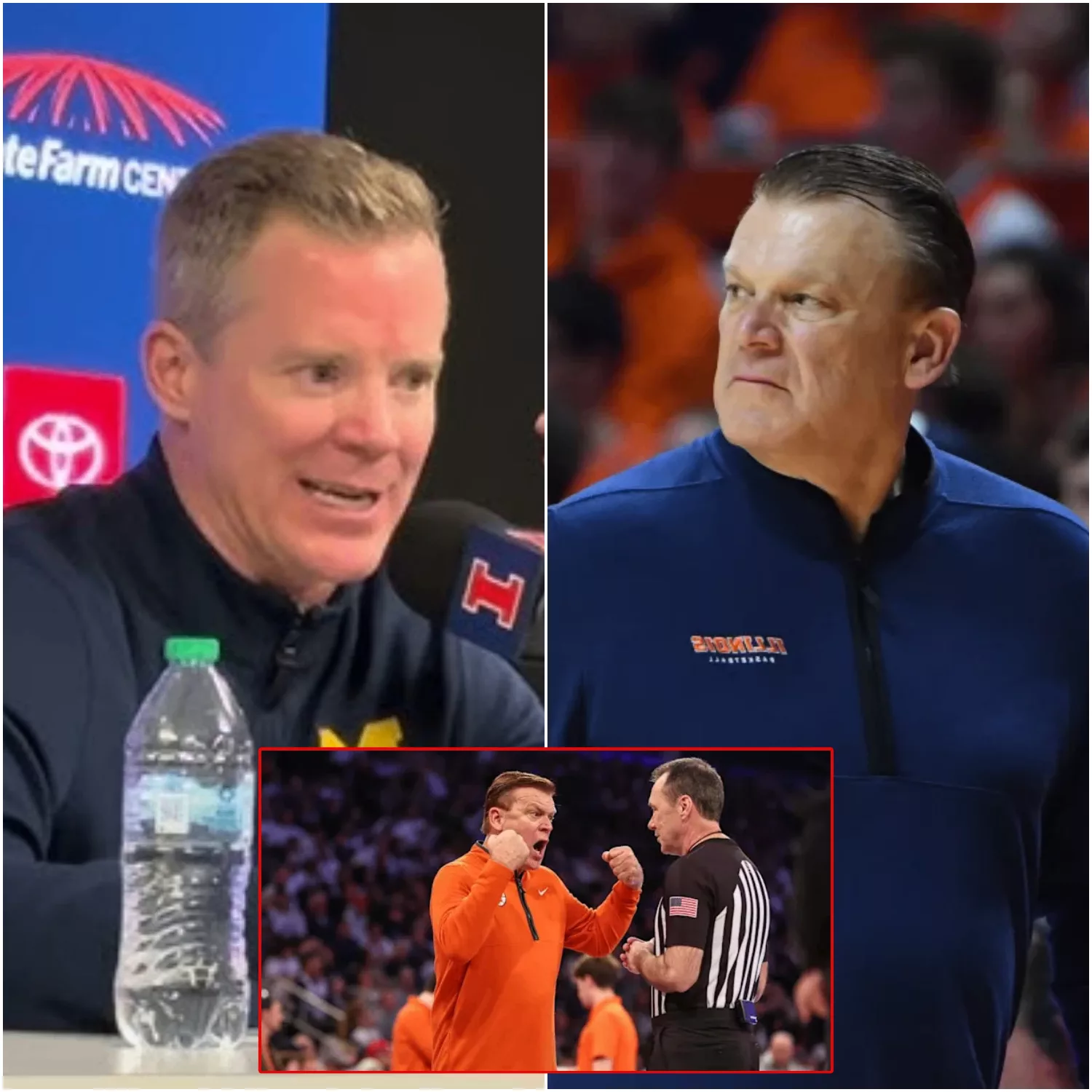 Big Ten Firestorm: Dusty May’s 7-Word Zinger Silences Brad Underwood’s "6-Man" Outburst