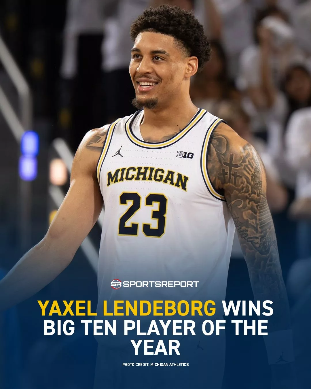 Yaxel Lendeborg is the Definitive Big Ten Player of the Year