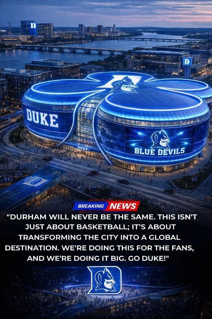 BREAKING: Duke Blue Devils DETONATE a $3.8 BILLION Overhaul to Transform Their Arena — Backed by Top-Tier Investors