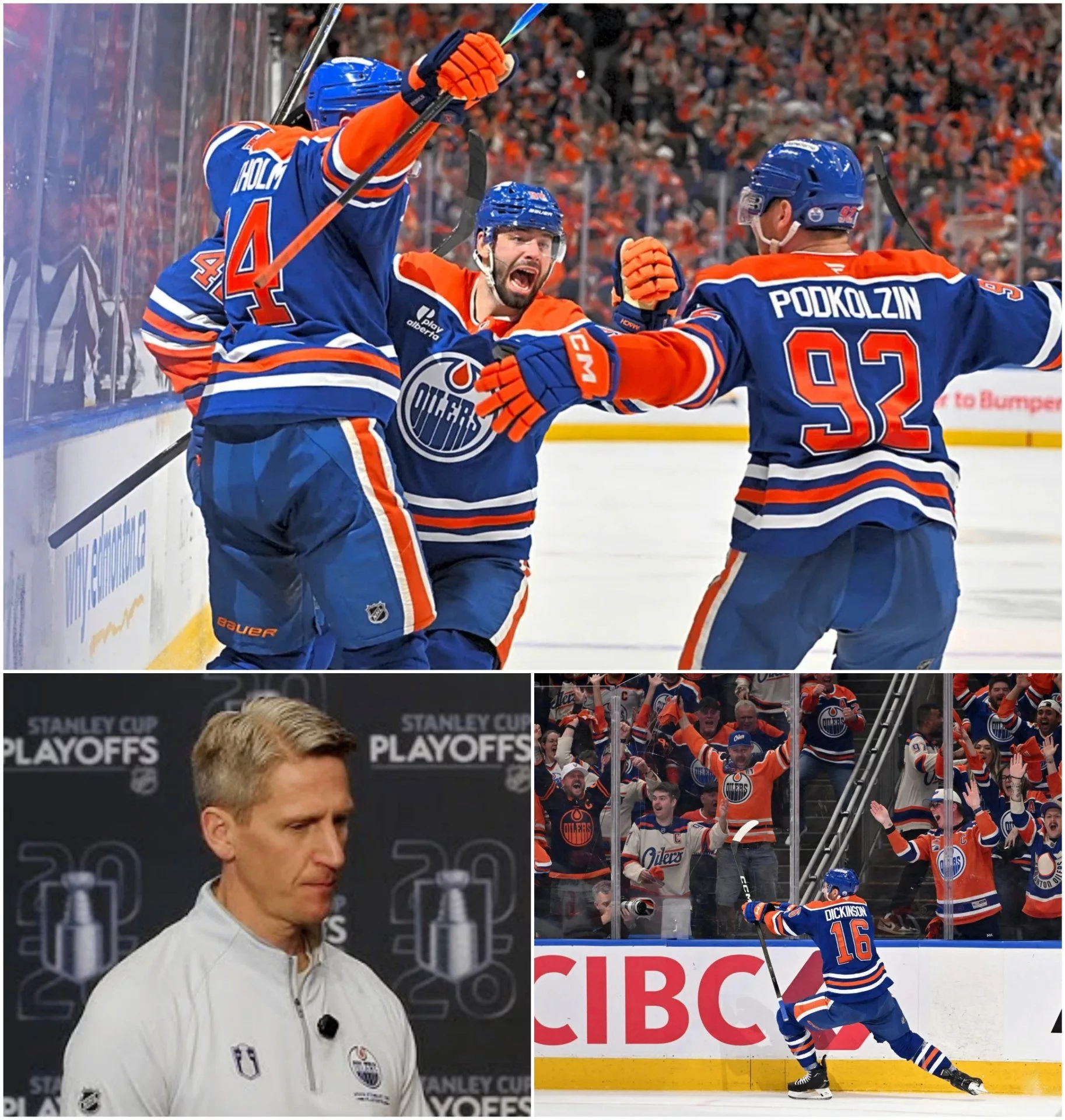 “Ten Words That Changed the Night” — Inside the Oilers’ Message After a 4–3 Game 1 Comeback Over Anaheim
