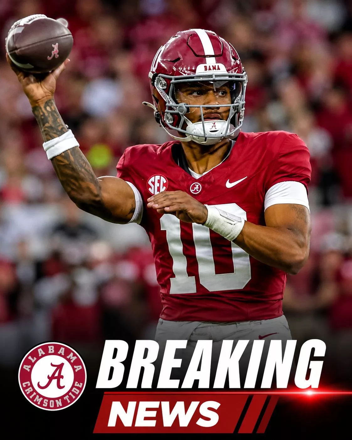 🚨 "I NEVER TRULY BELONGED HERE!" The Alabama Crimson Tide star has stunned fans by deciding to leave the program after a prolonged period during which he was reportedly left isolated and felt like an outsider within the Crimson Tide’s own locker room.