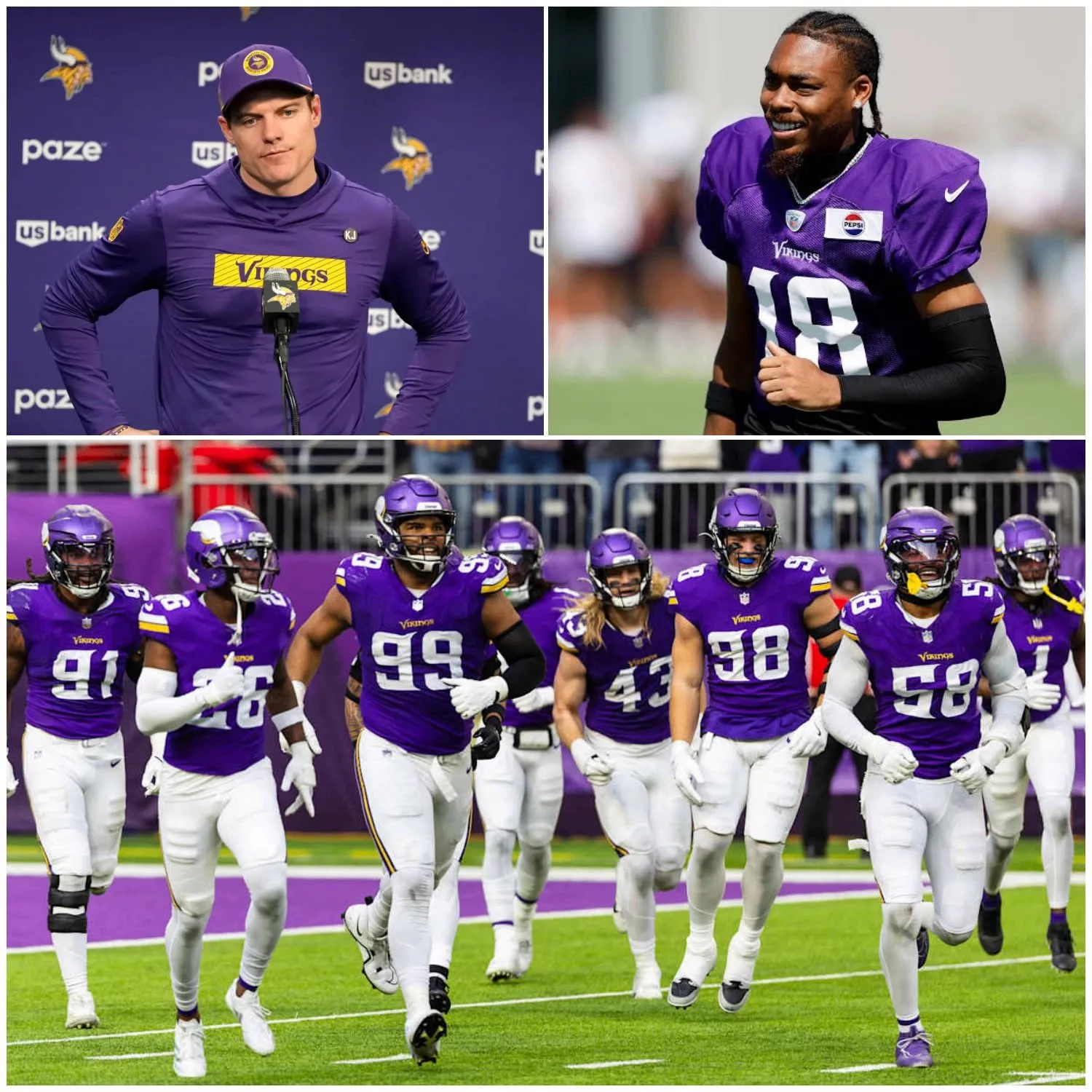 OSTER SHOCKER: Minnesota Vikings finalize their 53-man roster — and the names left out are leaving Vikings Country absolutely stunned!