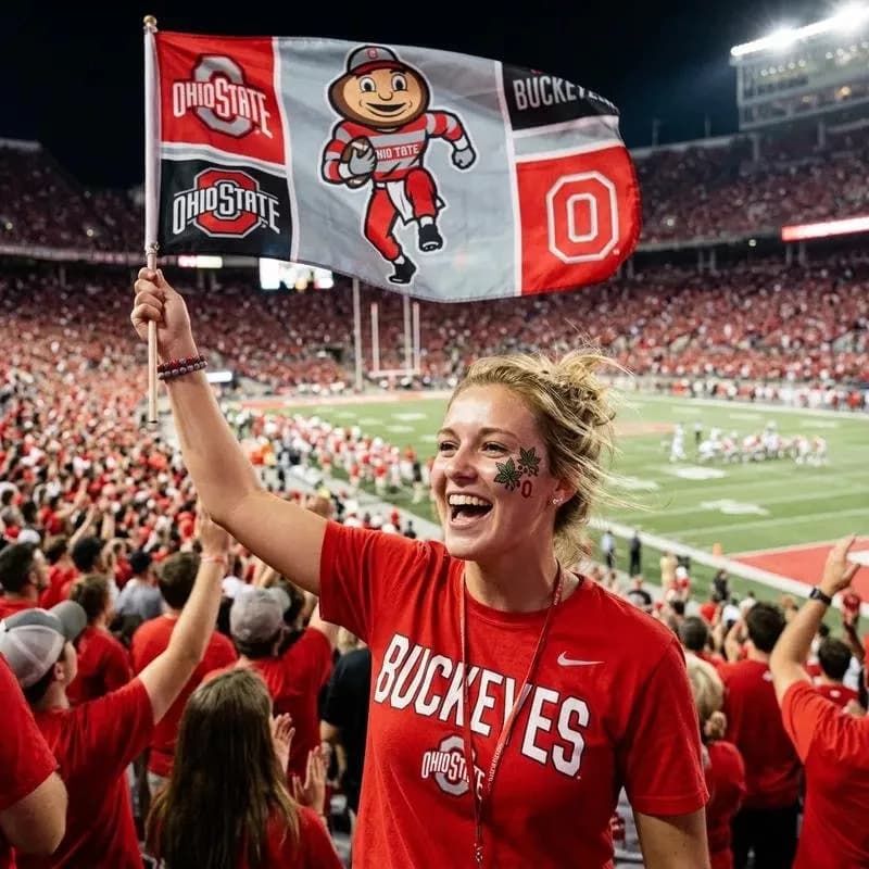 🚨 SHOCKING MOMENT: An Ohio State Buckeyes Fan Endured A Brutal “Walk Of Shame” In Front Of Thousands Of Supporters Before The Buckeyes Game Had Even Begun
