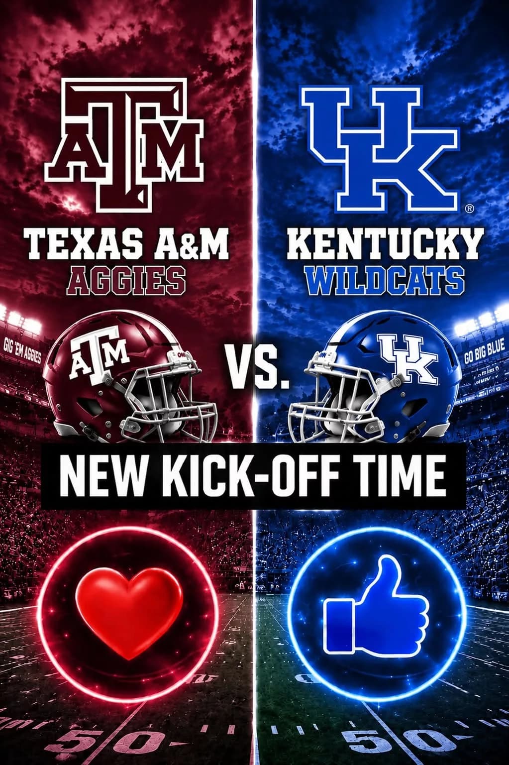 🔥 “CANCEL YOUR SATURDAY PLANS!” — COLLEGE FOOTBALL DROPS A SCHEDULE BOMB: Texas A&M Aggies vs. Kentucky Wildcats Set to Shake the Season 🔥