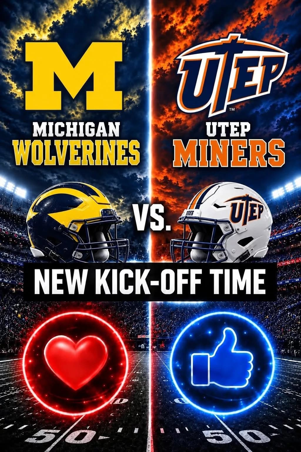 “CANCEL YOUR FRIDAY PLANS!” — College Football Drops a Schedule Bomb: Michigan Wolverines vs. UTEP Miners Set to Shake the Season
