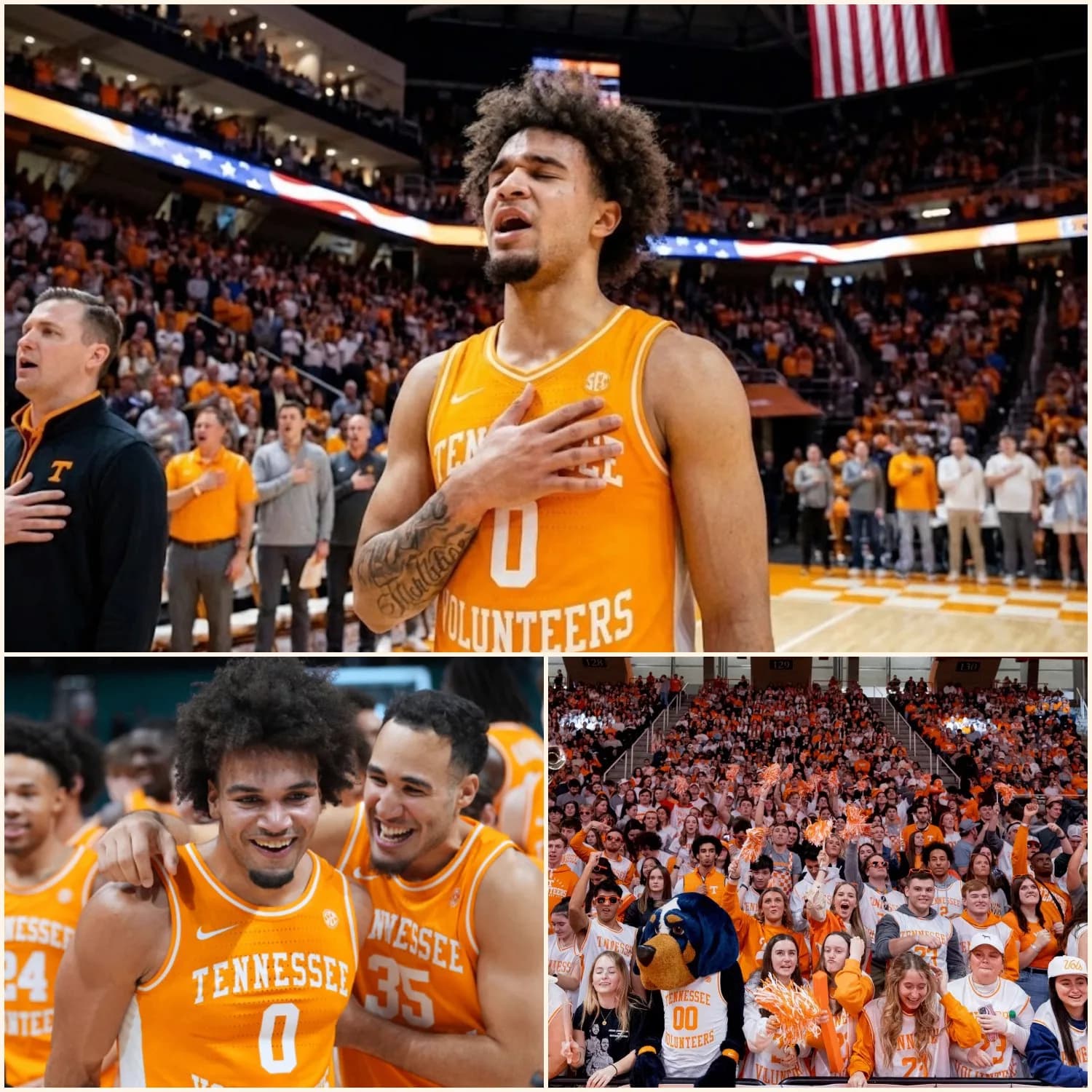 The Voice of Victory: Ja'Kobi Gillespie’s Postgame Anthem Stuns Thompson-Boling Arena
